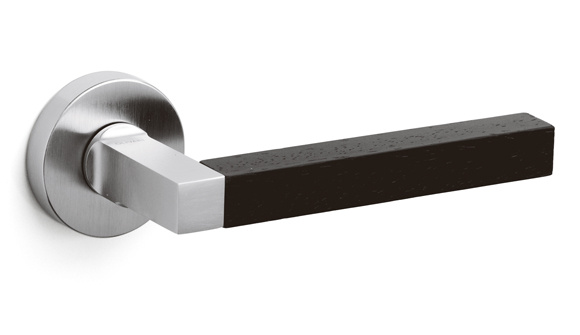 TIME Satin Chrome/Wood