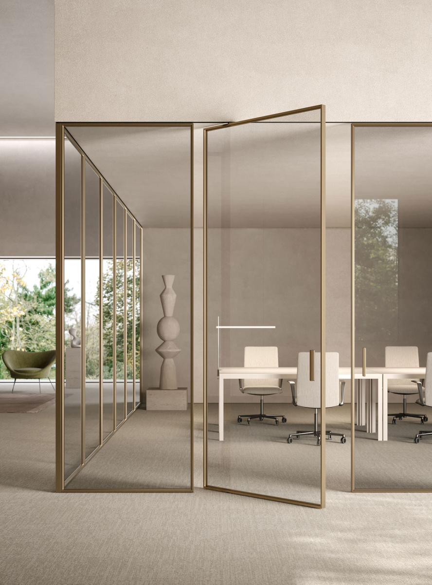L7 pivot rám bronz + sklo tónované bronz (Lualdi)