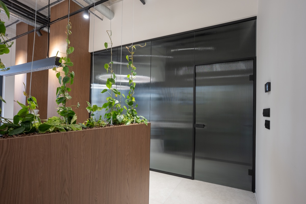 Palermo black + Flutes gray